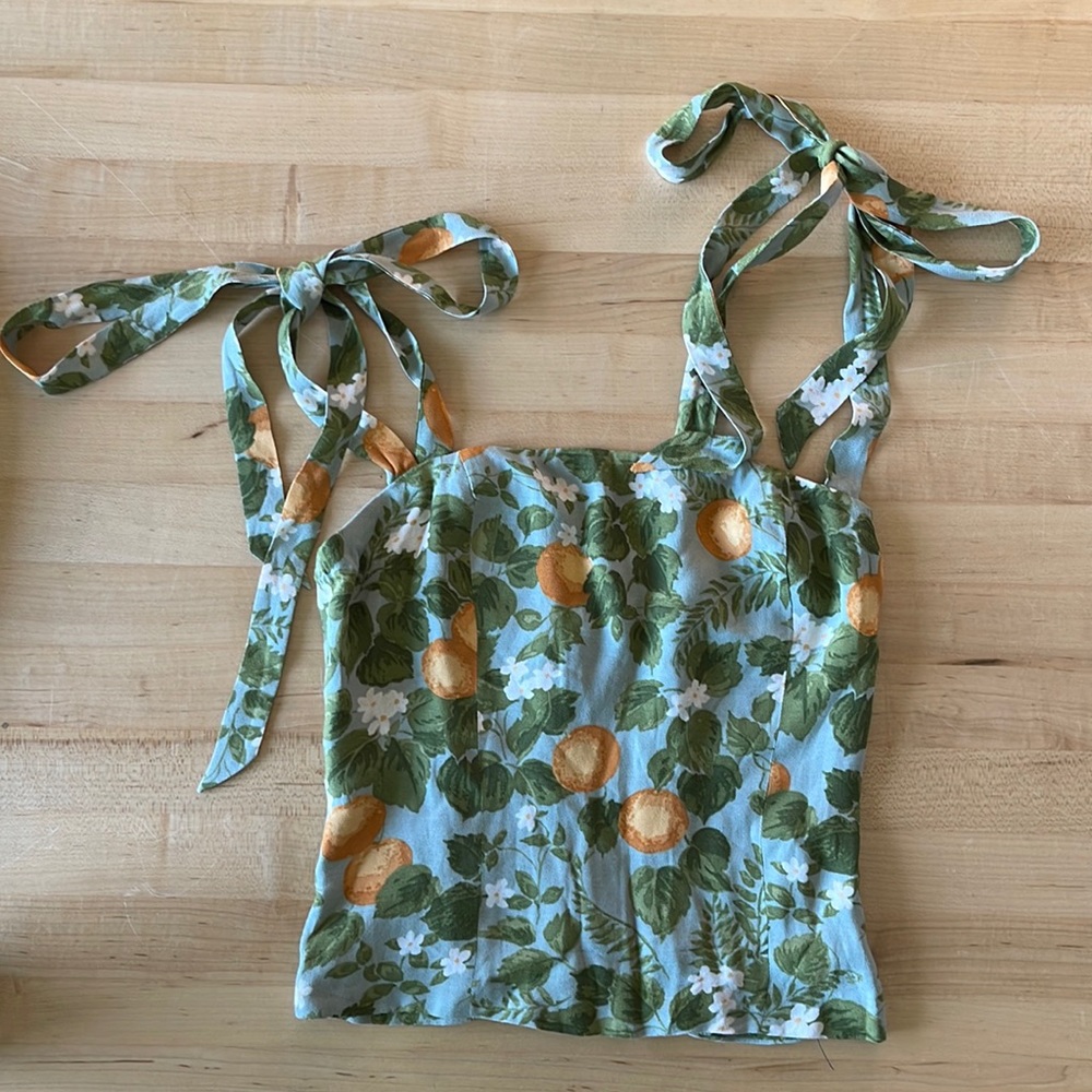 Reformation Ellorah Top
